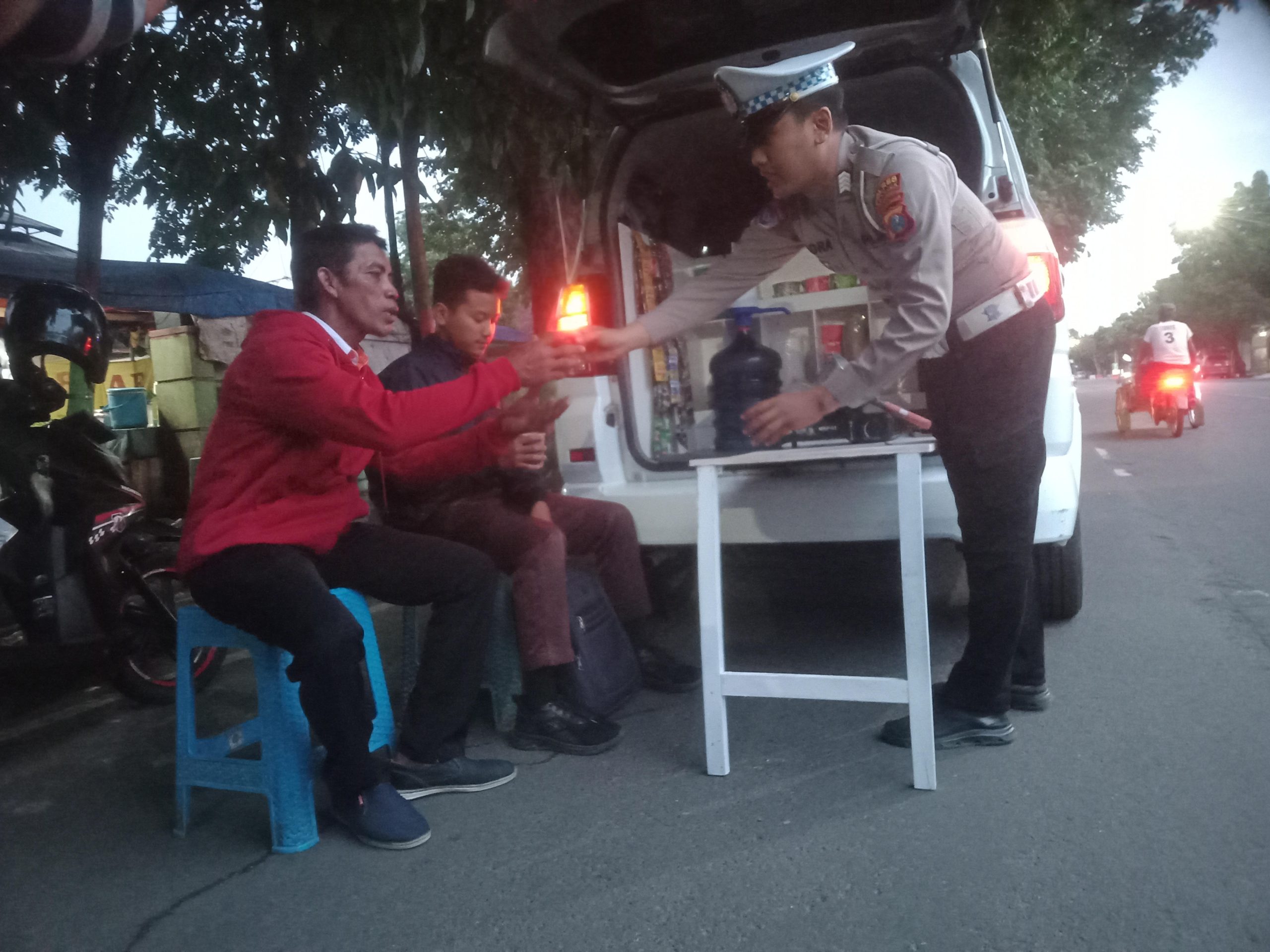 Patroli Jayastamba dan Cafe Curhat Mahameru, Inovasi Satlantas Polres Nganjuk untuk Pemudik