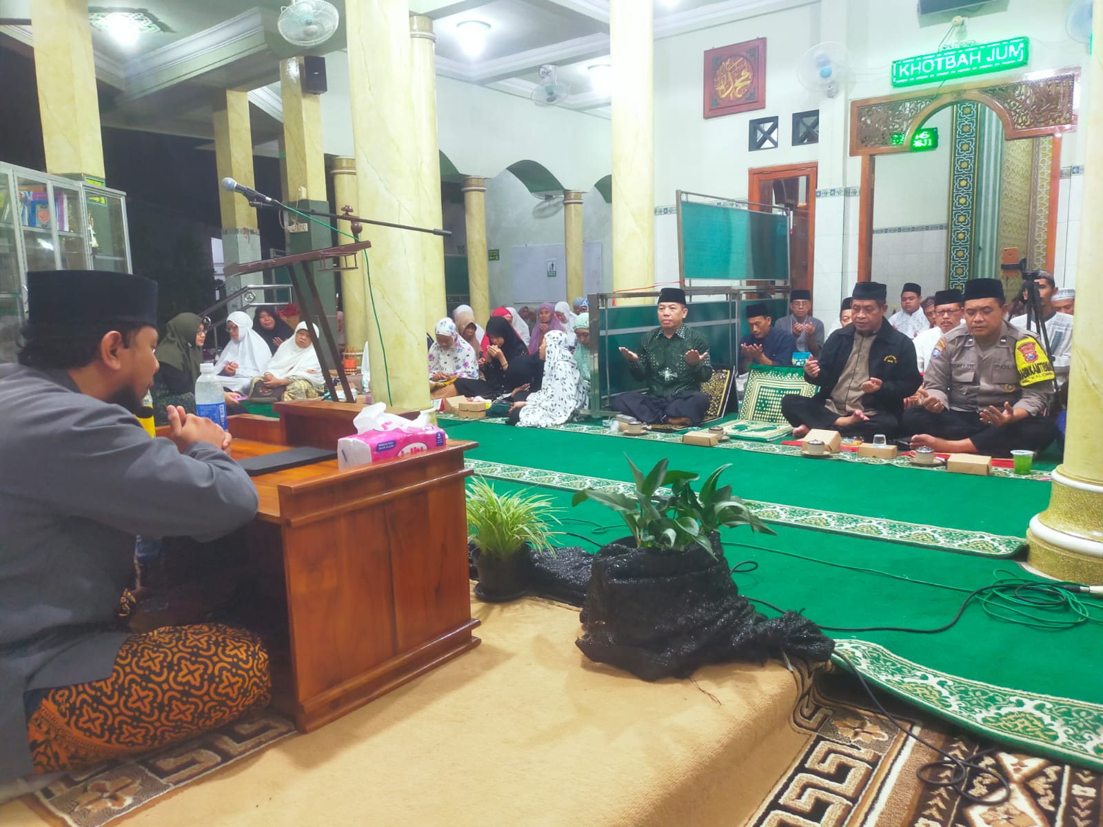 Tiga Pilar Kaliombo Hadiri Lailatul Ijtima dan Peringatan Nuzulul Qur’an 1446 H