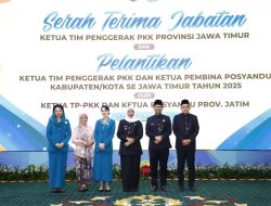 Kembali Nahkodai PKK Kabupaten Kediri, Mbak Cicha Siap Sinergi Sukseskan Program Pemerintah