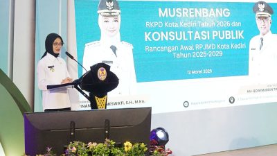 Wali Kota Kediri Paparkan 5 Isu Strategis, Visi Misi Mapan Serta Sampaikan Tema Pembangunan Kota Kediri tahun 2026