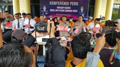 Operasi Pekat Semeru 2025: Perjudian dan Peredaran Miras Masih Dominan di Nganjuk
