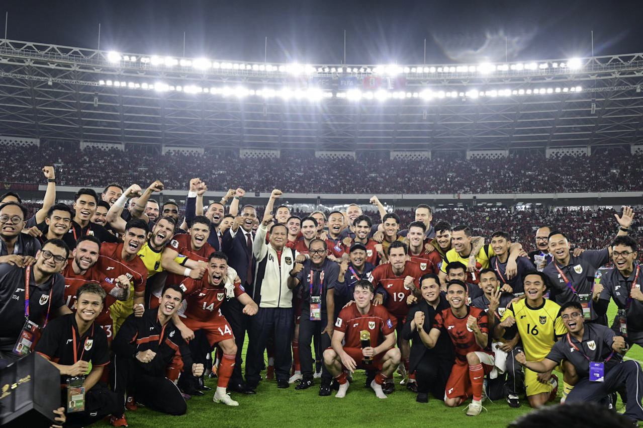 Presiden Prabowo Apresiasi Kemenangan Timnas Indonesia atas Bahrain