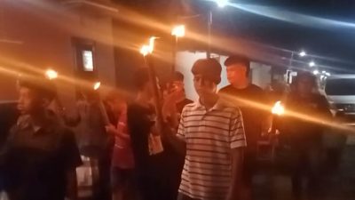 Takbir Keliling di Musholla Arrahmah, Warga Ngadirejo Rayakan Malam Idul Fitri dengan Penuh Khidmat