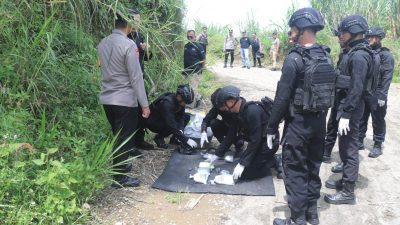 Polisi Musnahkan 96 Kilogram Bahan Peledak untuk Mercon