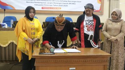 Pemkab dan DPRD Ponorogo Sepakati Ranwal RPJMD 2025–2029, Segera Diajukan ke Gubernur Jatim