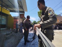 Kabel Internet Ilegal Dipotong Paksa, Satgas Ponorogo Tegakkan Penertiban