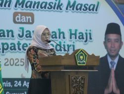 Wabup Kediri Dewi Maria Ulfa Resmi Melepas 1.078 Jamaah Haji ke Tanah Suci