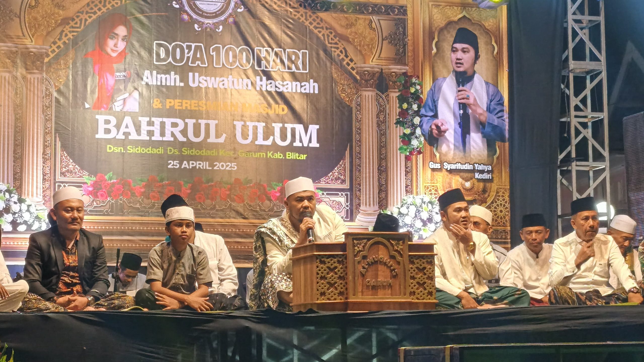 Peringatan 100 Hari Uswatun Khasanah, Jamaah Gus Son Gelar Doa Bersama dan Resmikan Masjid