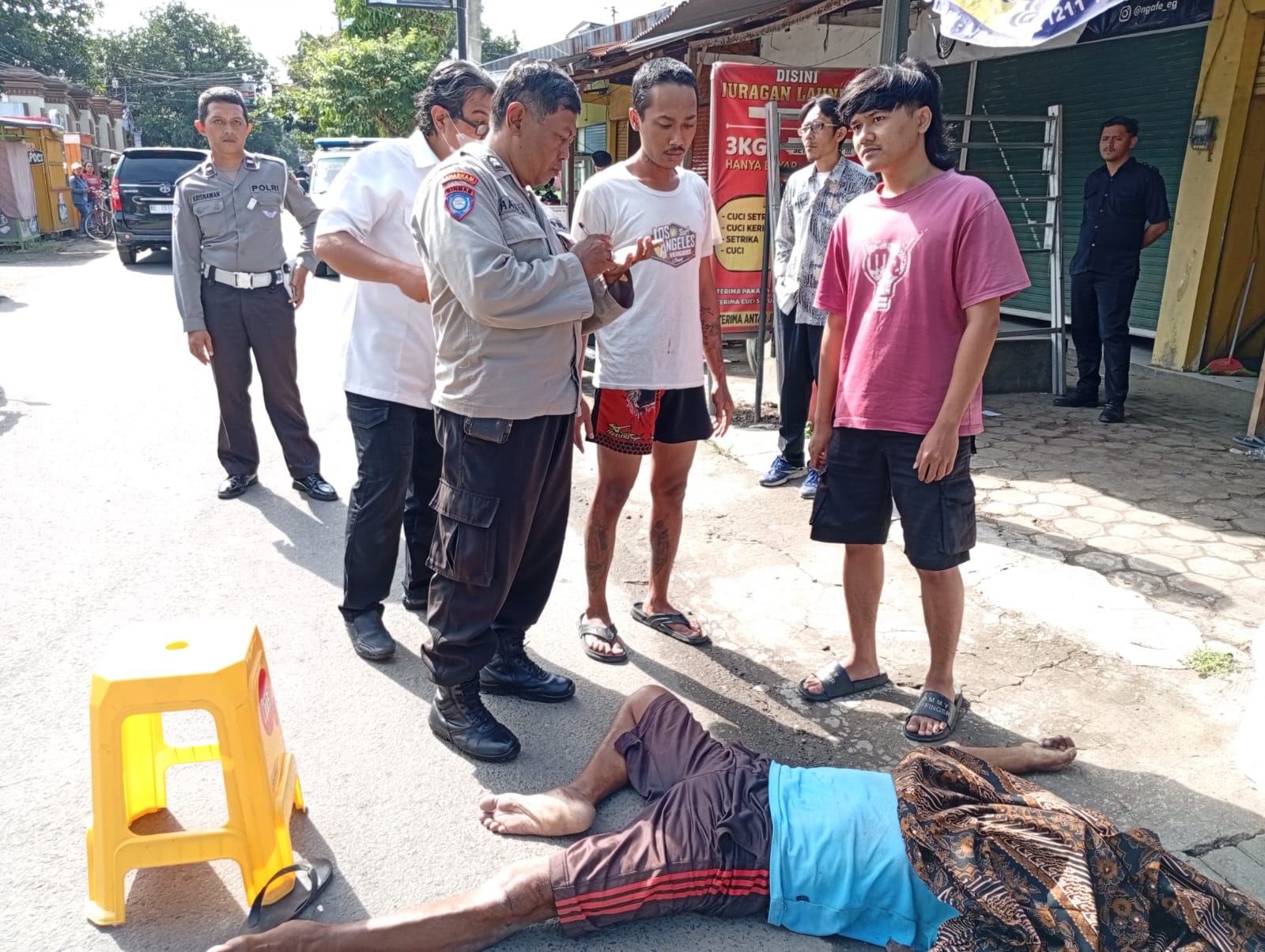 Tukang Becak Tewas Mendadak Saat Antar Penumpang ke Ponpes Lirboyo