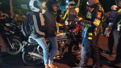 Razia Cipta Kondisi, Polres Kediri Kota Sanksi Pengguna Knalpot Brong