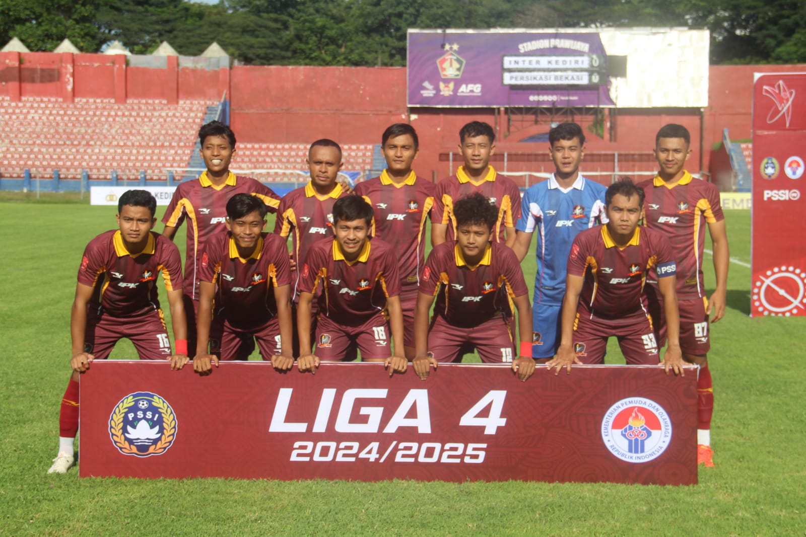 Empat Pilar Inter Kediri Resmi Gabung Tim Sepakbola Kota Kediri untuk Porprov 2025