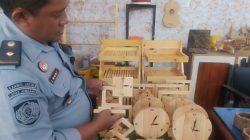 Tangan Terampil dari Lapas Jombang, Limbah Kayu Disulap Jadi Kerajinan Bernilai Jual