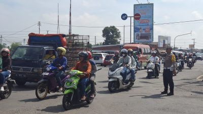 Laka Lantas Turun Saat Operasi Ketupat 2025, Satlantas Kediri Lakukan Evaluasi Lalu Lintas