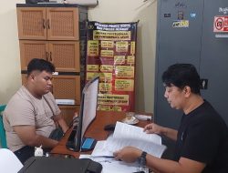 Polsek Ngasem Ringkus Pelajar Gelapkan Motor Rental Honda CRF