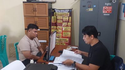 Polsek Ngasem Ringkus Pelajar Gelapkan Motor Rental Honda CRF