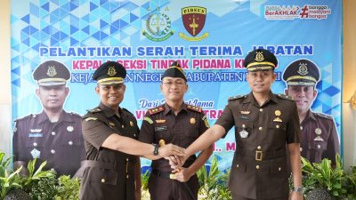 Kejari Kabupaten Kediri Lantik Kasi Pidsus Baru, Ini Sosok Penggantinya