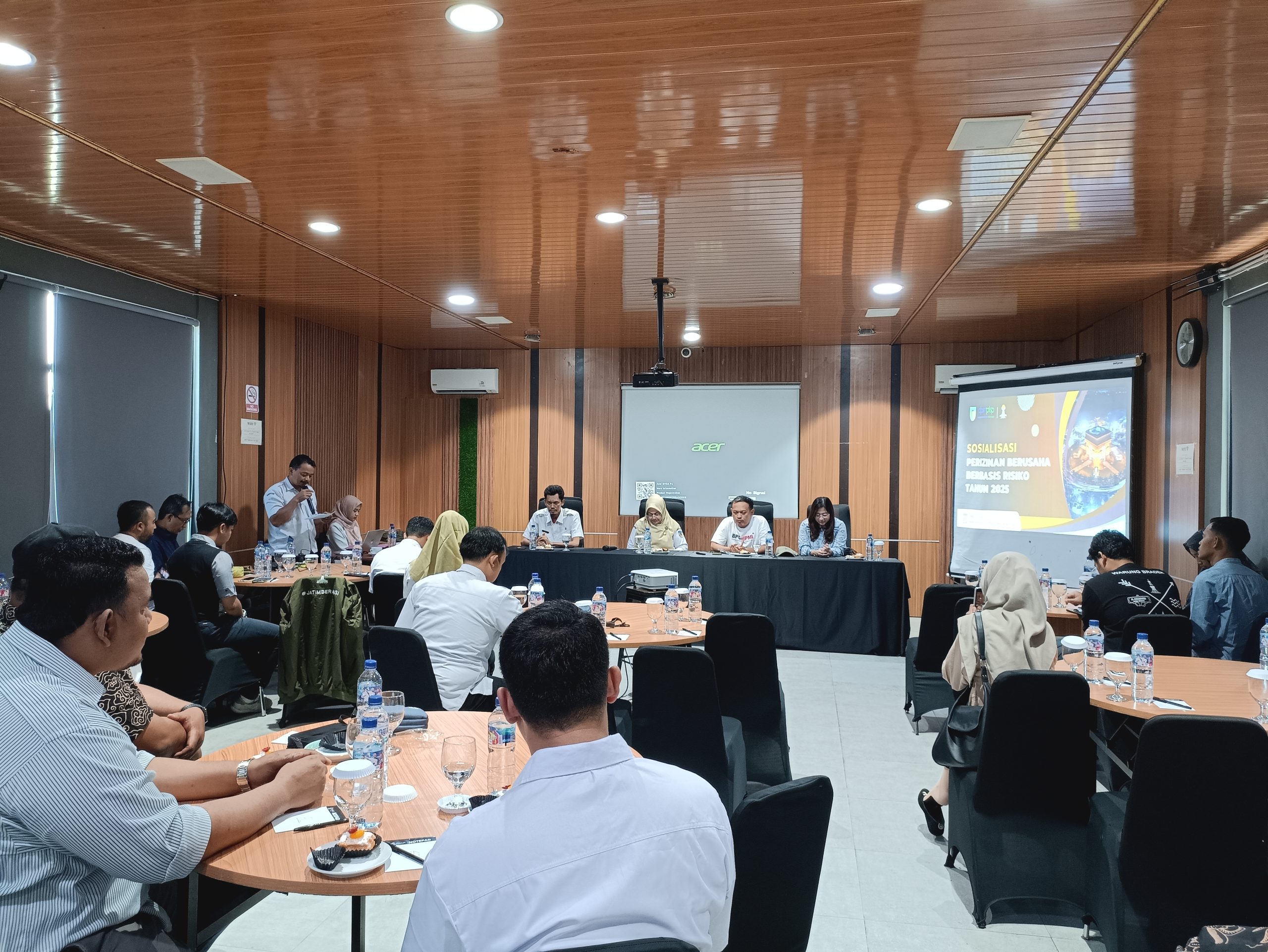 Dorong Sinergi dan Buka Lapangan Kerja, HIPMI Kabupaten Kediri Ikuti Sosialisasi Perizinan Berbasis Risiko