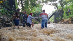 BPBD Ponorogo Genjot Pembangunan Jembatan Darurat di Desa Munggu, Akses Warga Segera Pulih
