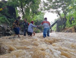 BPBD Ponorogo Genjot Pembangunan Jembatan Darurat di Desa Munggu, Akses Warga Segera Pulih