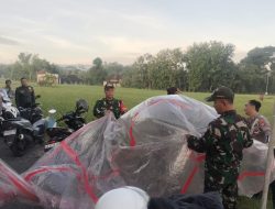 Balon Udara Ilegal Ditemukan di Persawahan Kauman, Disertai Petasan Aktif