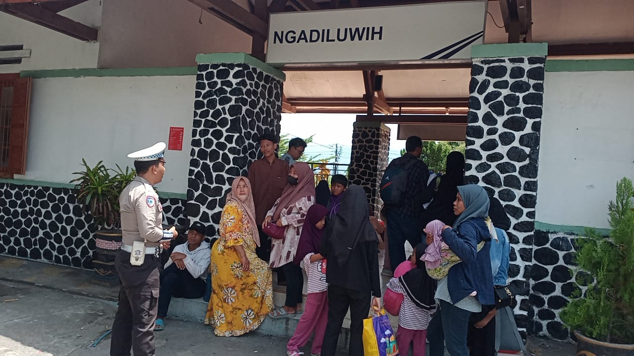 Stasiun Ngadiluwih Dipantau Ketat, Pengamanan Ditingkatkan Selama Arus Balik Lebaran