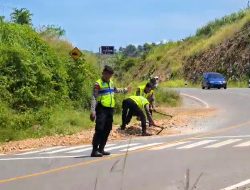 Cegah Kecelakaan dan Kejahatan, Polres Blitar Perketat Patroli di Jalur Lintas Selatan