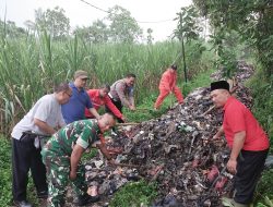 Polres Malang Usut Pembuangan Sampah Ilegal yang Menutup Akses Makam di Singosari