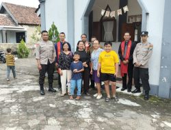 Polsek Plemahan Pastikan Ibadah Paskah di Kayen Lor Berjalan Aman dan Khidmat