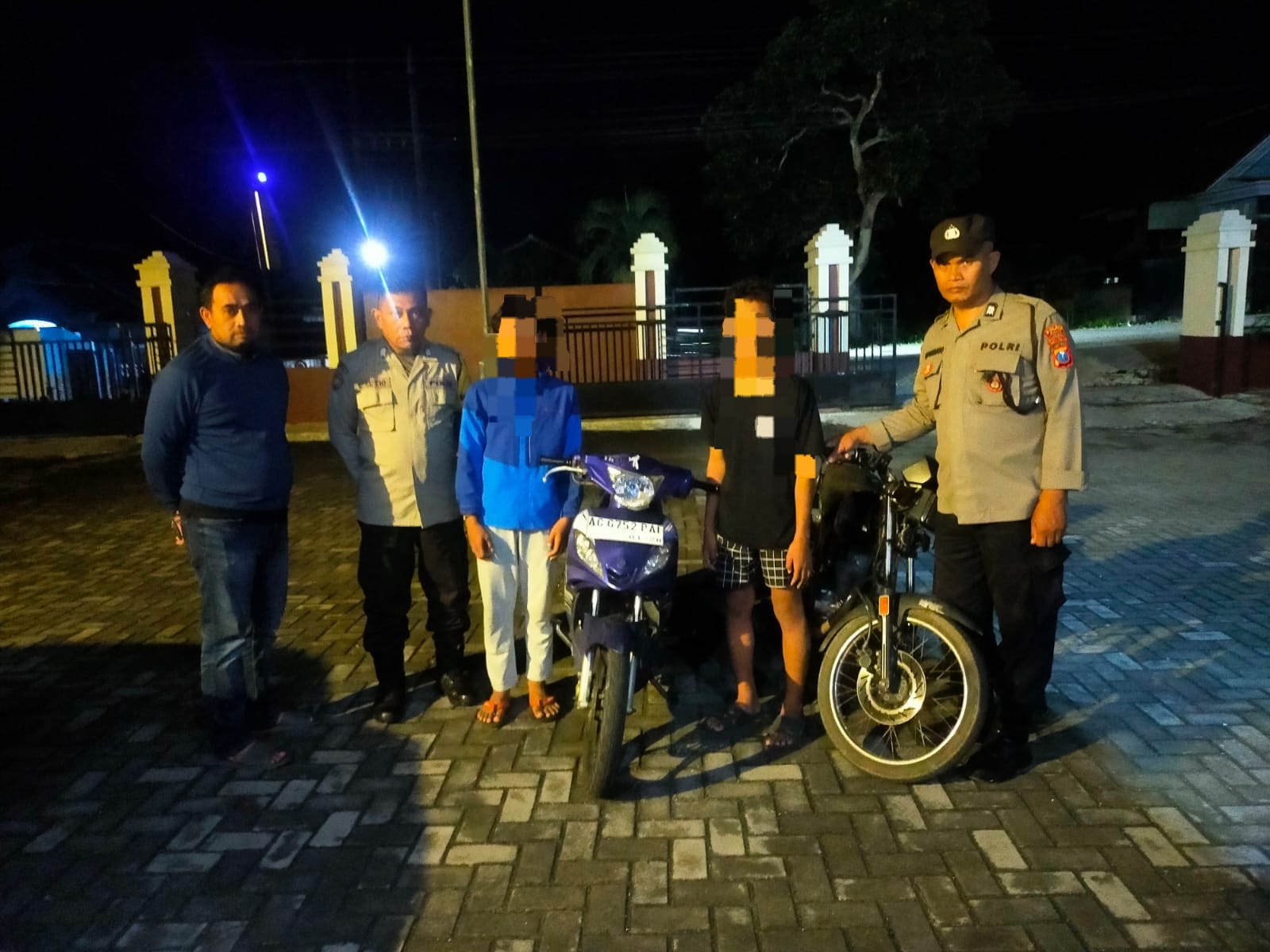 Curi Motor Petani, Dua Pelajar SMP di Blitar Tertangkap Saat Coba Gandakan Kunci