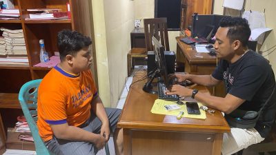 Polsek Ringinrejo Tangkap Pelaku Penggelapan Uang Perusahaan Rp 884 Juta