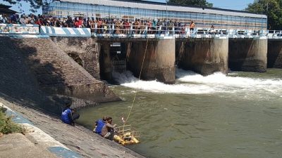 Larung Sesaji di Dam Baduk Malangsari, Wujud Syukur Pedagang dan Upaya Tarik Wisatawan