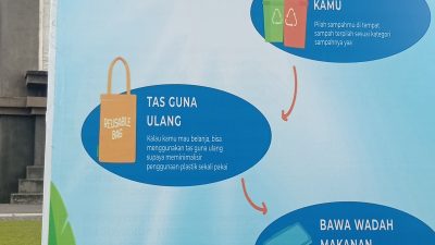 DLH Kediri Ajak Pemudik Wujudkan Lebaran Minim Sampah Lewat Baliho Edukatif