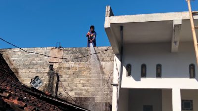 Suara Ledakan Kebakaran di Rumah Konveksi Tulungagung, Kerugian Capai Rp 25 Juta