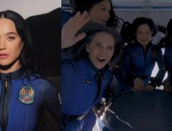 Blue Origin Sukses Luncurkan Katy Perry dan Kru Wanita ke Tepi Antariksa