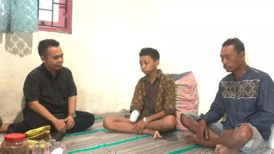 Korban Ledakan Petasan Disambangi DPRD Jombang: Siap Bantu Sampai Sembuh