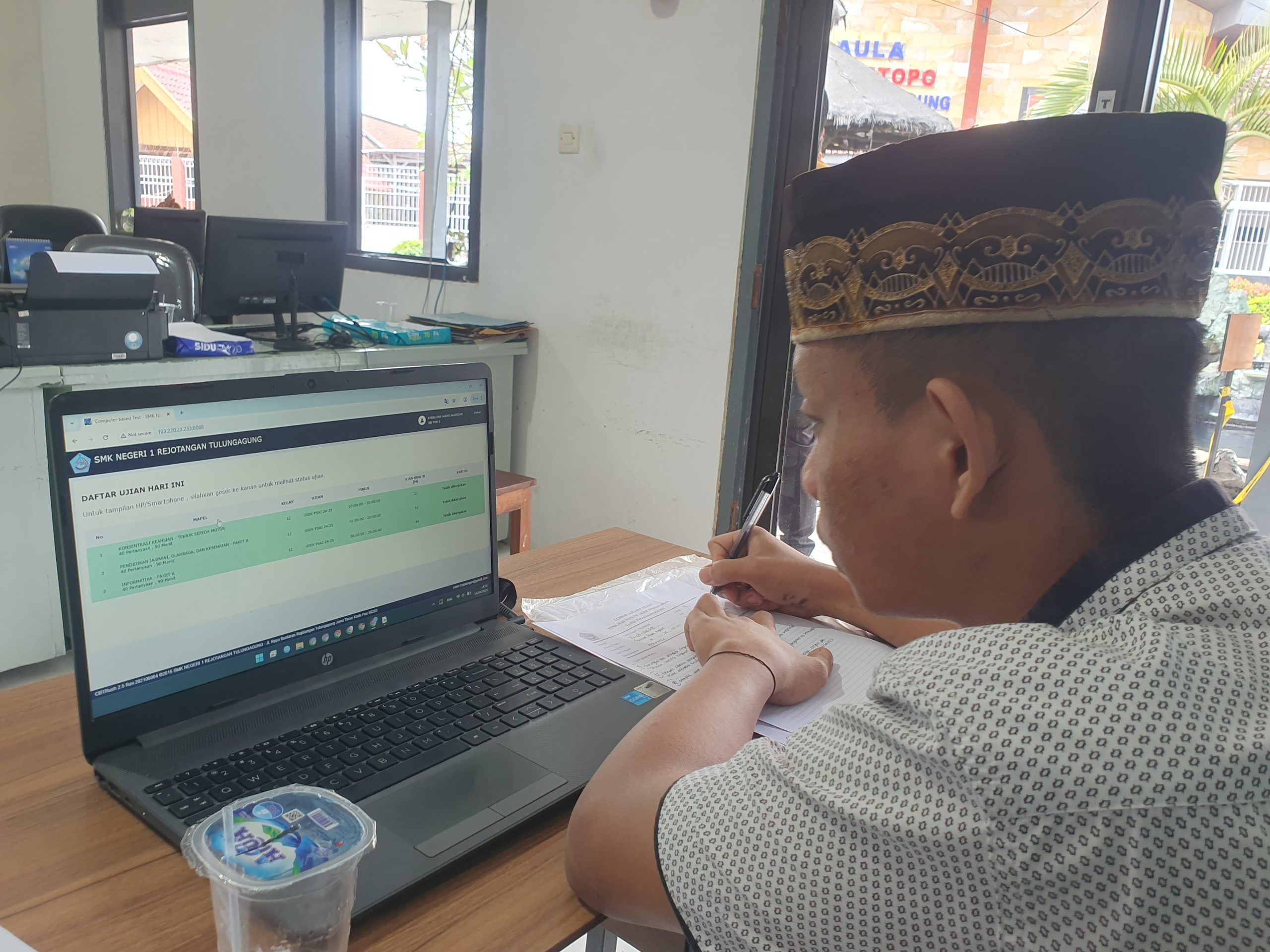 Begini Alasan Pelajar SMK di Tulungagung Ikuti Ujian Akhir Sekolah di Lapas,