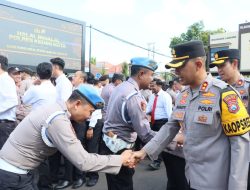 Kapolres Kediri Kota Pererat Tali Silaturahmi Lewat Halal Bihalal Idul Fitri 1446 H