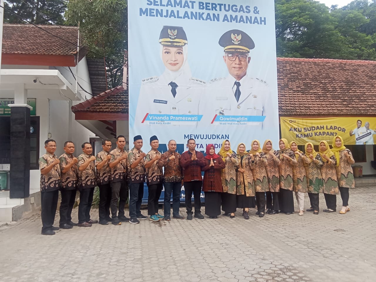 Kuatkan Sinergi Pascalebaran, Kecamatan Kota Kediri Gelar Halal Bihalal ASN dan Perangkat Kelurahan