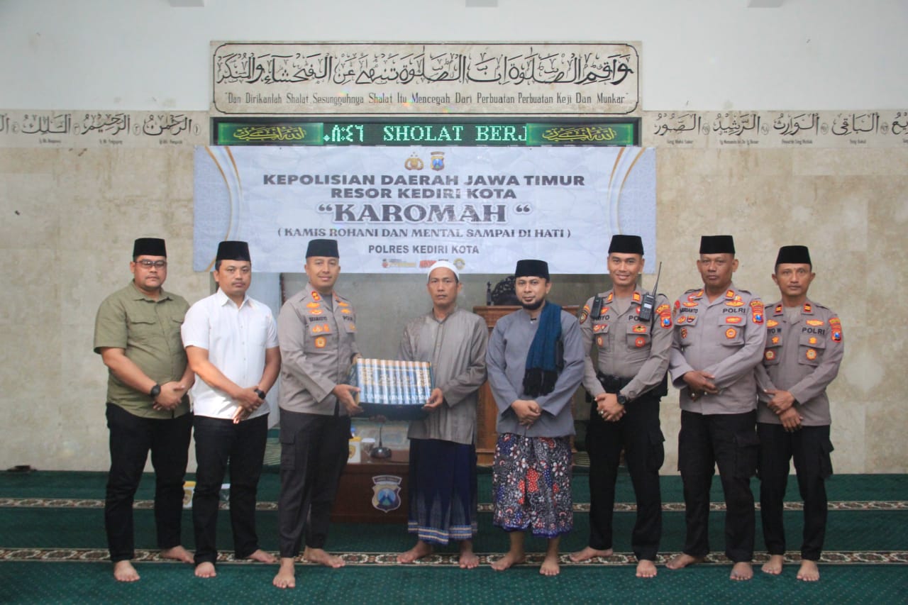 Lewat Program Karomah, Polres Kediri Kota Bangun Karakter Anggota yang Tangguh dan Humanis