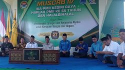Solidkan Barisan, IKA-PMII Kediri Raya Gelar Muscab IV dan Harlah ke-65 di Graha PMII