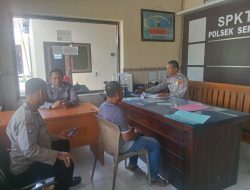 SPKT Polsek Semen Beri Layanan Prima, Kapolsek : Bukan Hanya Sekedar Administratif