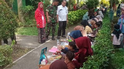 Koramil Pesantren Dukung Kreativitas Anak PAUD Lewat Lomba Fashion Show dan Hias Bekal