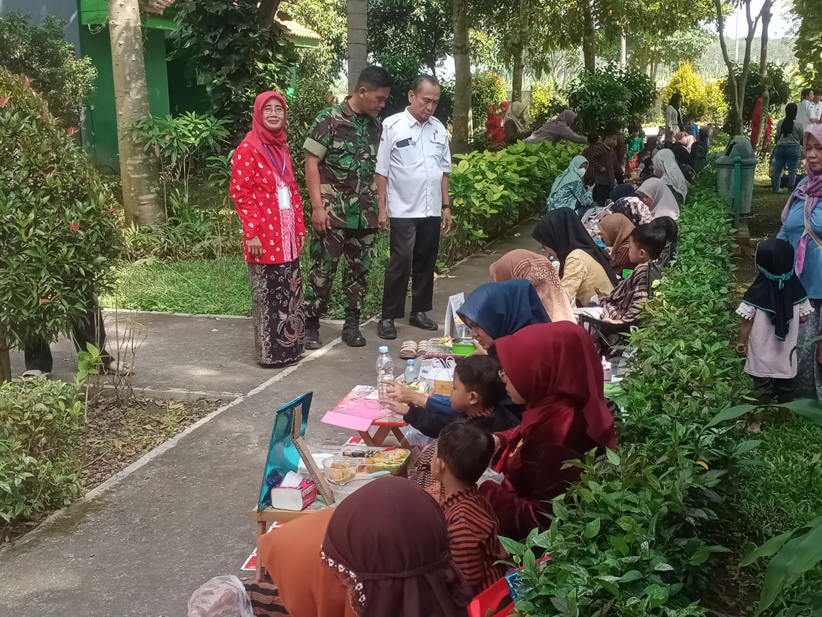 Koramil Pesantren Dukung Kreativitas Anak PAUD Lewat Lomba Fashion Show dan Hias Bekal