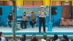 Polres Blitar Sambangi SMPN 3 Garum, Edukasi Bahaya Narkoba dan Kenakalan Remaja