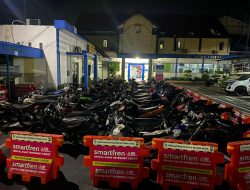 Polisi Blitar Kota Amankan 68 Motor dalam Razia Balap Liar,  Pelanggar Didominasi Pelajar