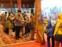 Mas Dhito Gelar Halal Bihalal Bersama Ribuan Pegawai dan Instansi Vertikal di Pendopo