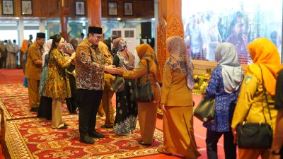 Mas Dhito Gelar Halal Bihalal Bersama Ribuan Pegawai dan Instansi Vertikal di Pendopo