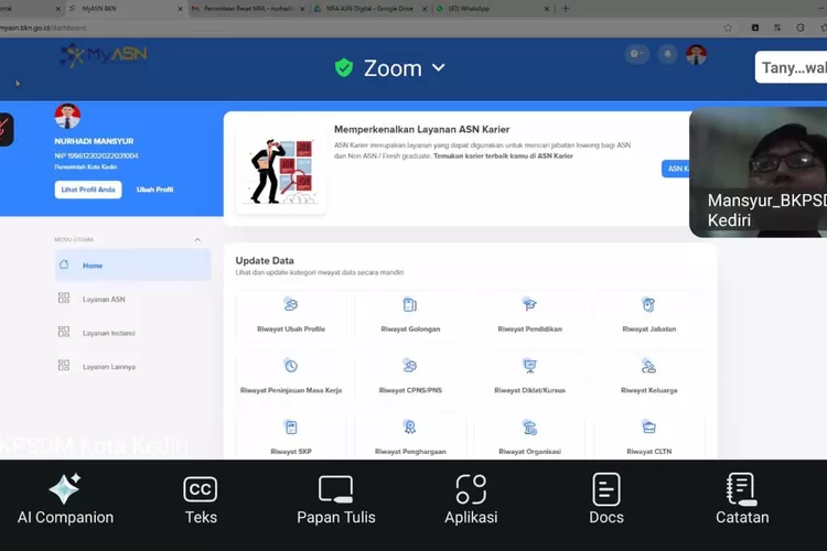 Pemkot Kediri Terapkan MFA untuk Lindungi Data ASN dari Ancaman Peretasan