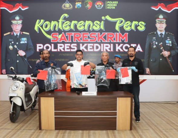 Polres Kediri Kota Tangkap Residivis Spesialis Kos-kosan, Terungkap Usai Aksinya Viral