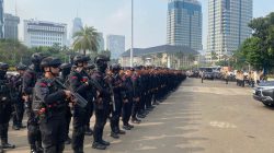 Amankan Aksi Demo, 1.211 Personel Dikerahkan di Jakarta Pusat
